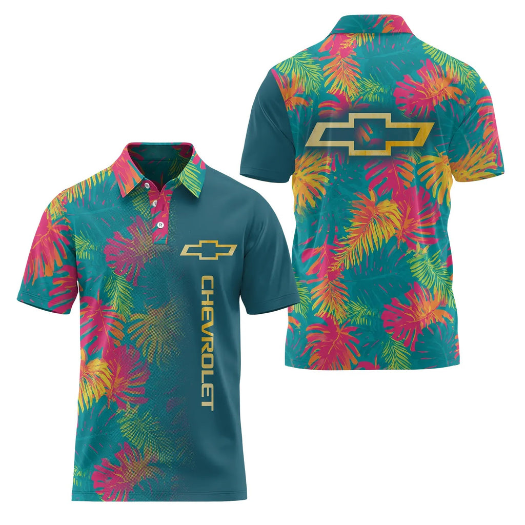 Chevrolet Short Sleeve Polo SHW059