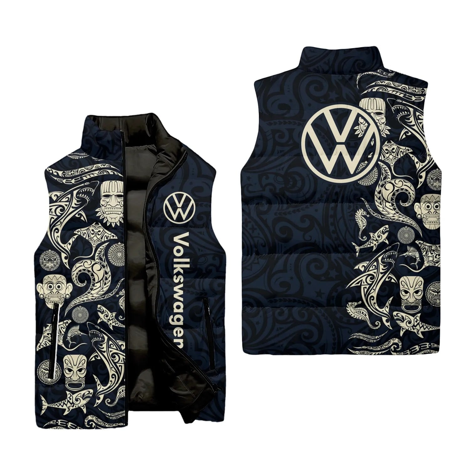 Volkswagen Sleeveless Puffer Jacket SHW033