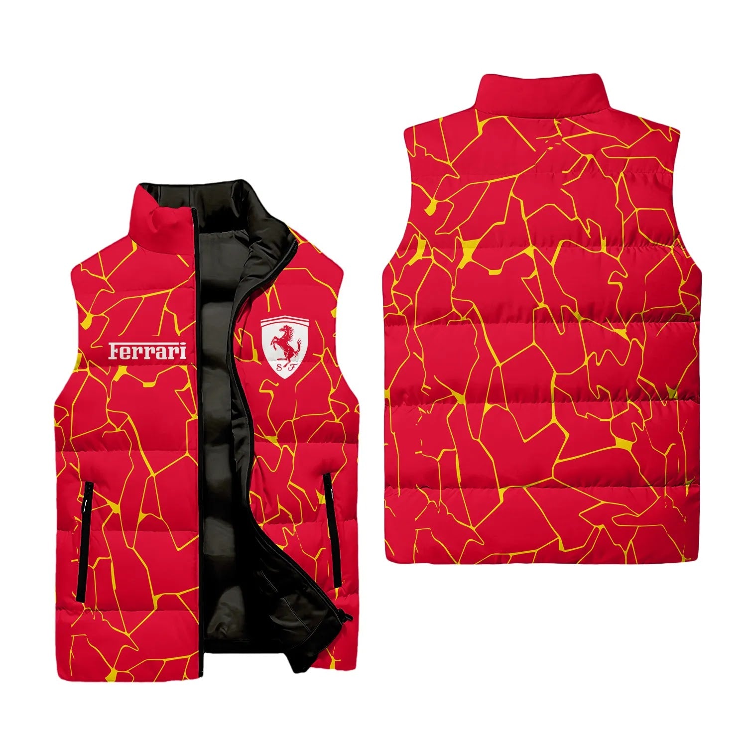 Ferrari Sleeveless Puffer Jacket SC103