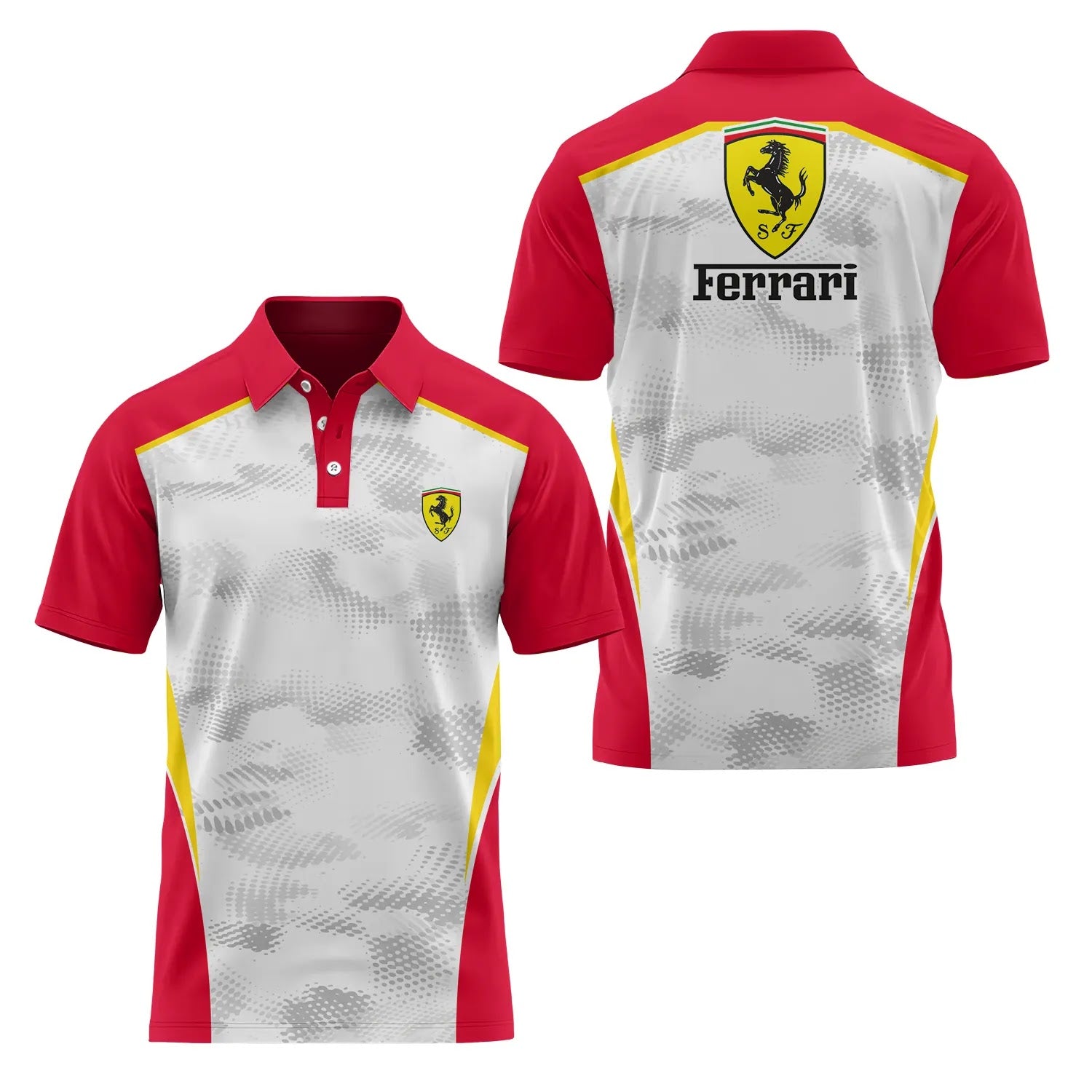 Ferrari Short Sleeve Polo SC081