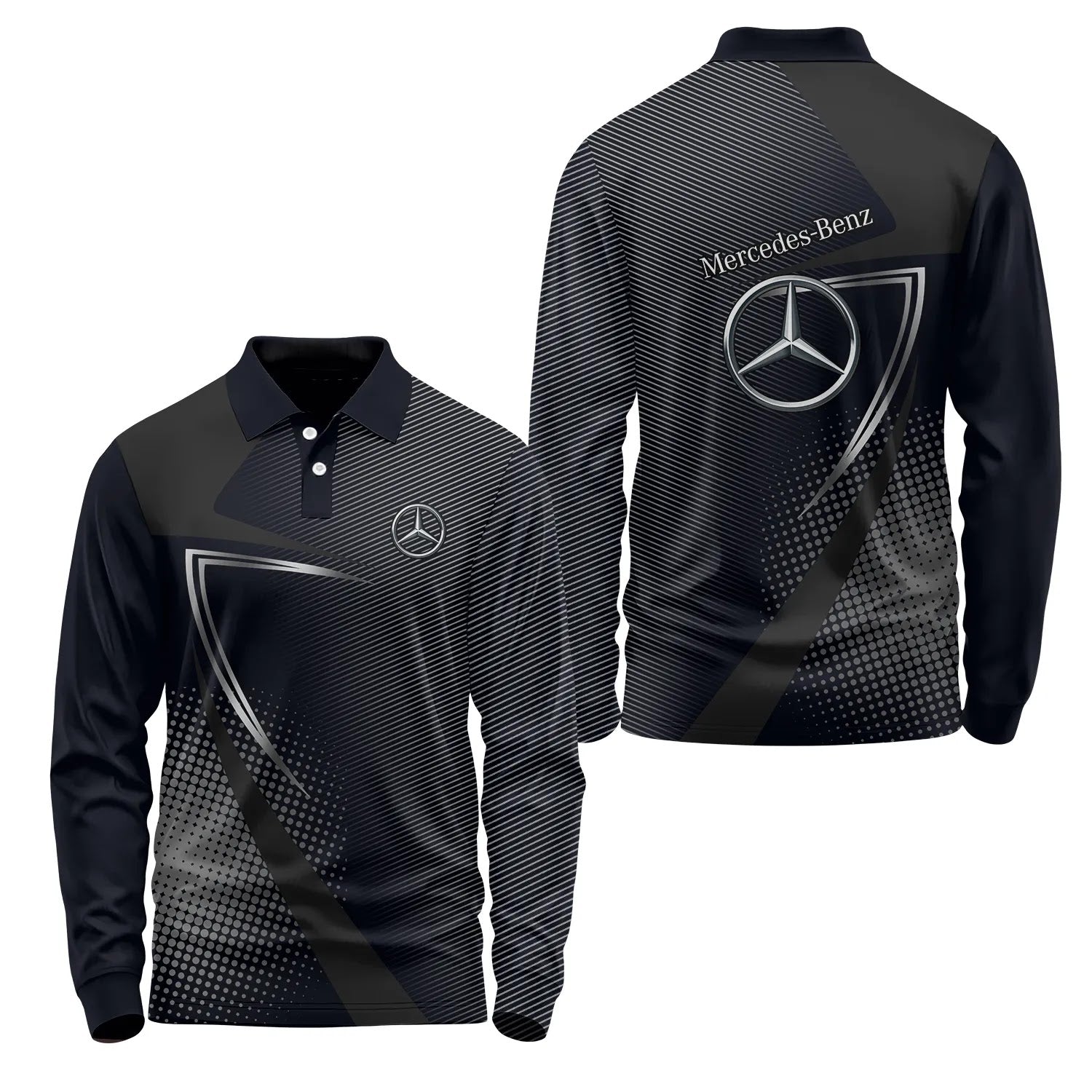 Mercedes-Benz Long Sleeve Polo SC059