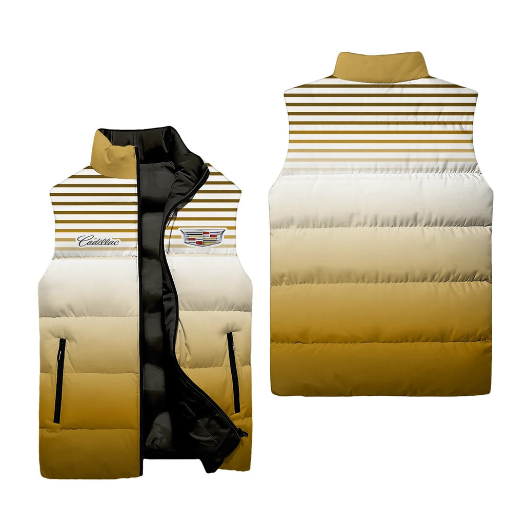 Cadillac Sleeveless Puffer Jacket SC107