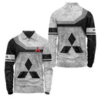 Mitsubishi Long Sleeve Polo SC086