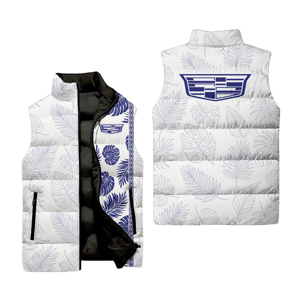 Cadillac Sleeveless Puffer Jacket SHW023