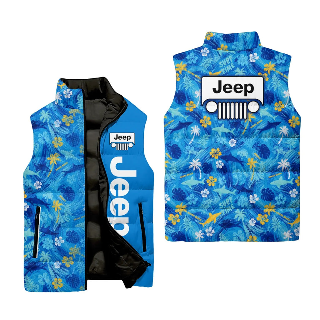 Jeep Sleeveless Puffer Jacket SHW027