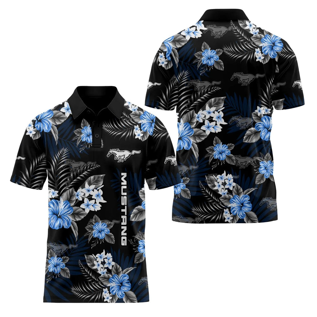 Ford Mustang Short Sleeve Polo SC054