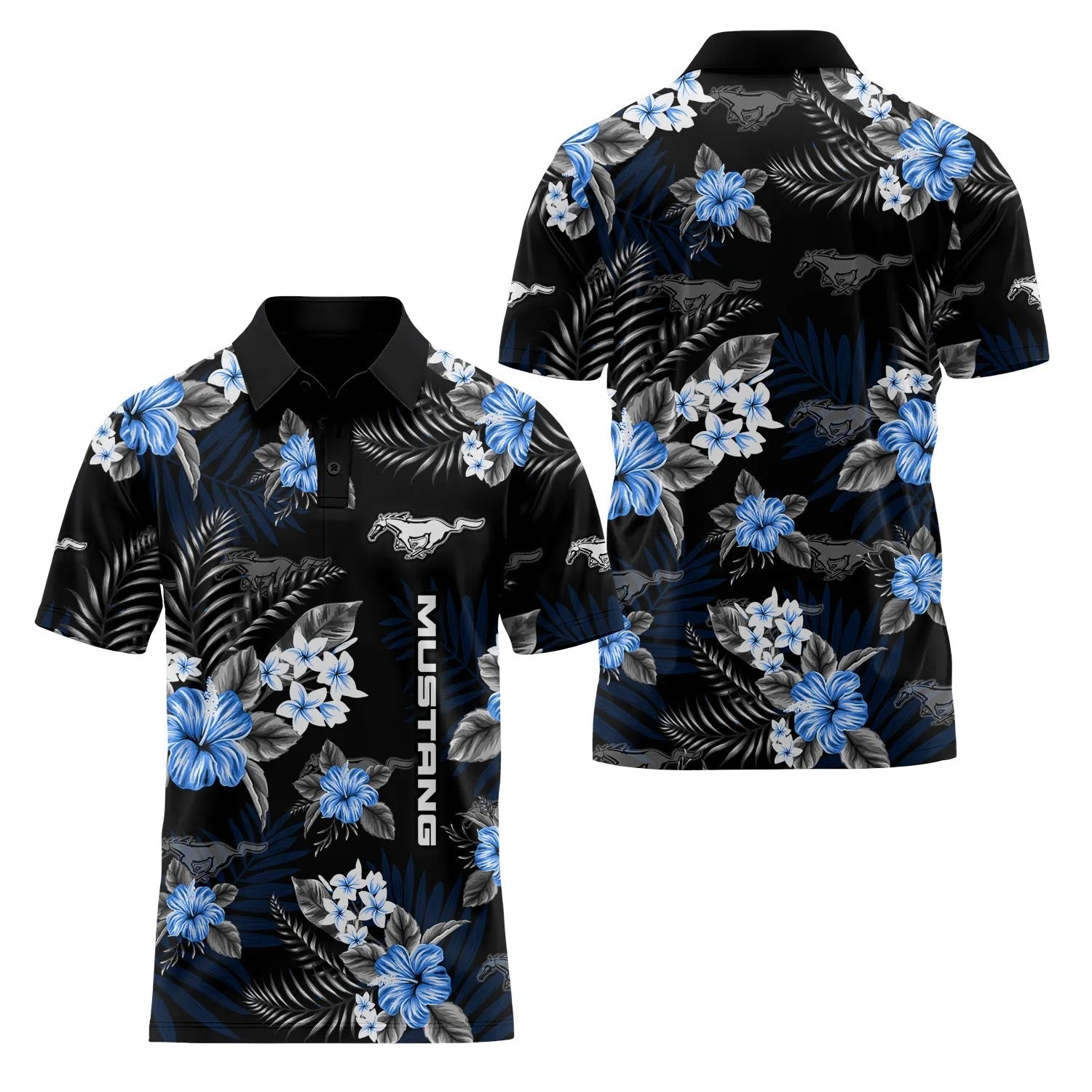 Ford Mustang Short Sleeve Polo SC054