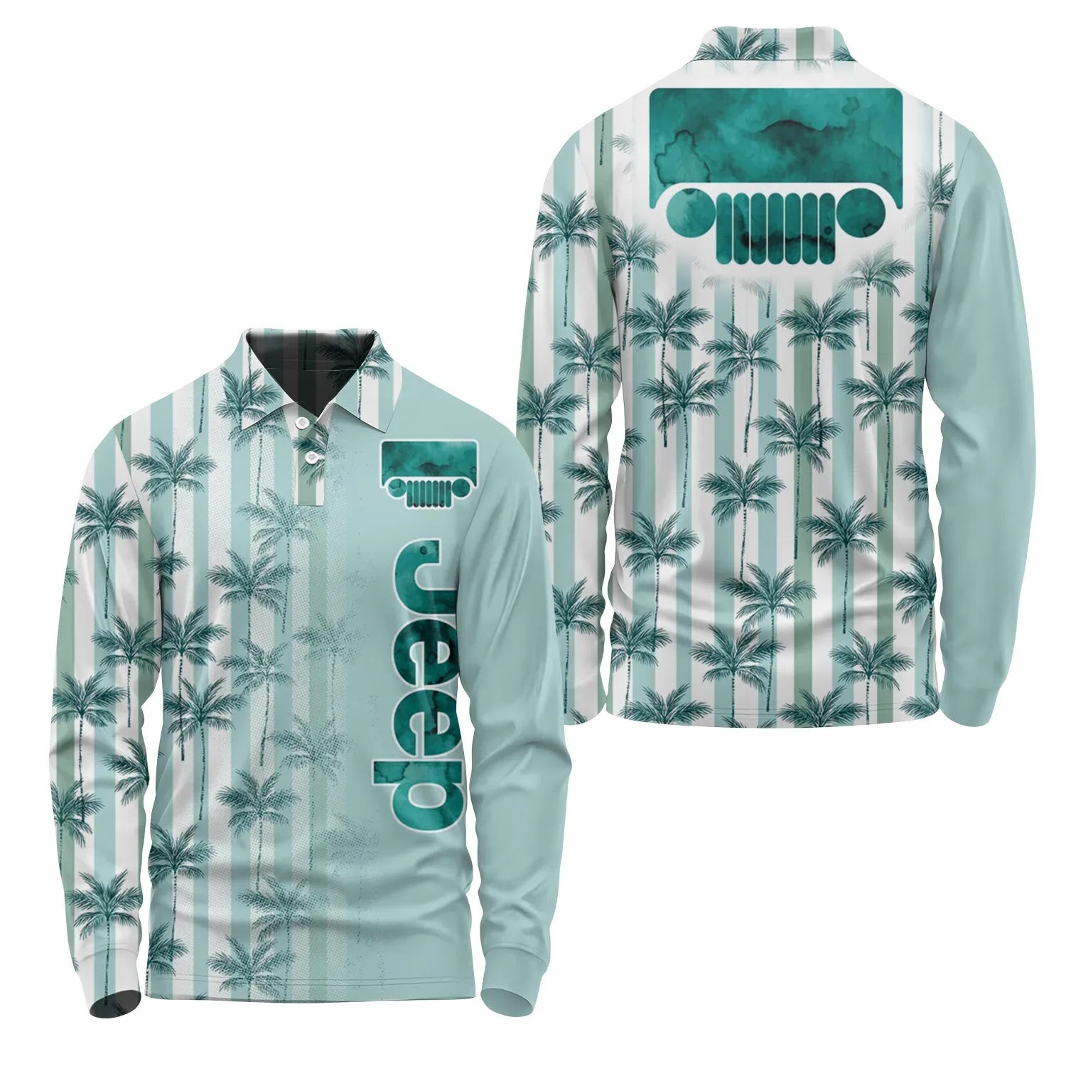 Jeep Long Sleeve Polo SHW028