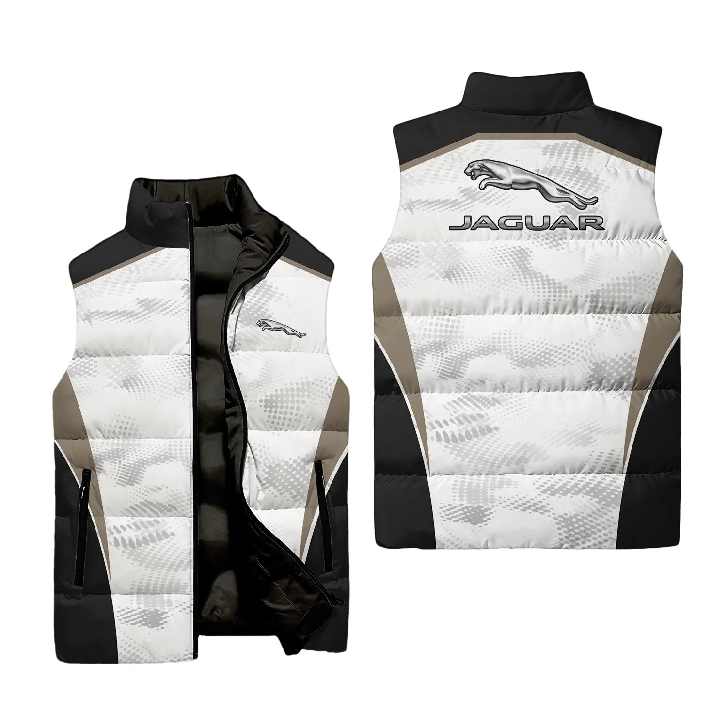Jaguar Sleeveless Puffer Jacket SC081
