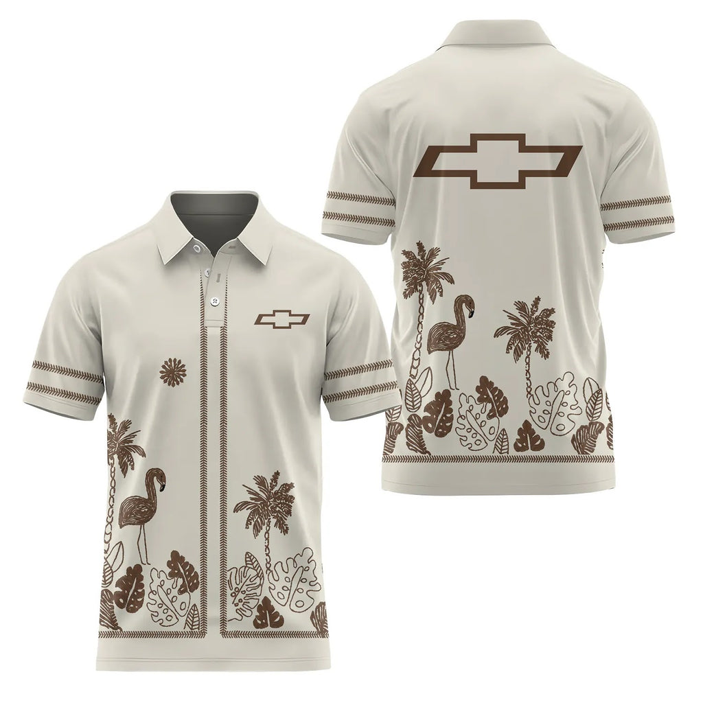 Chevrolet Short Sleeve Polo SHW044