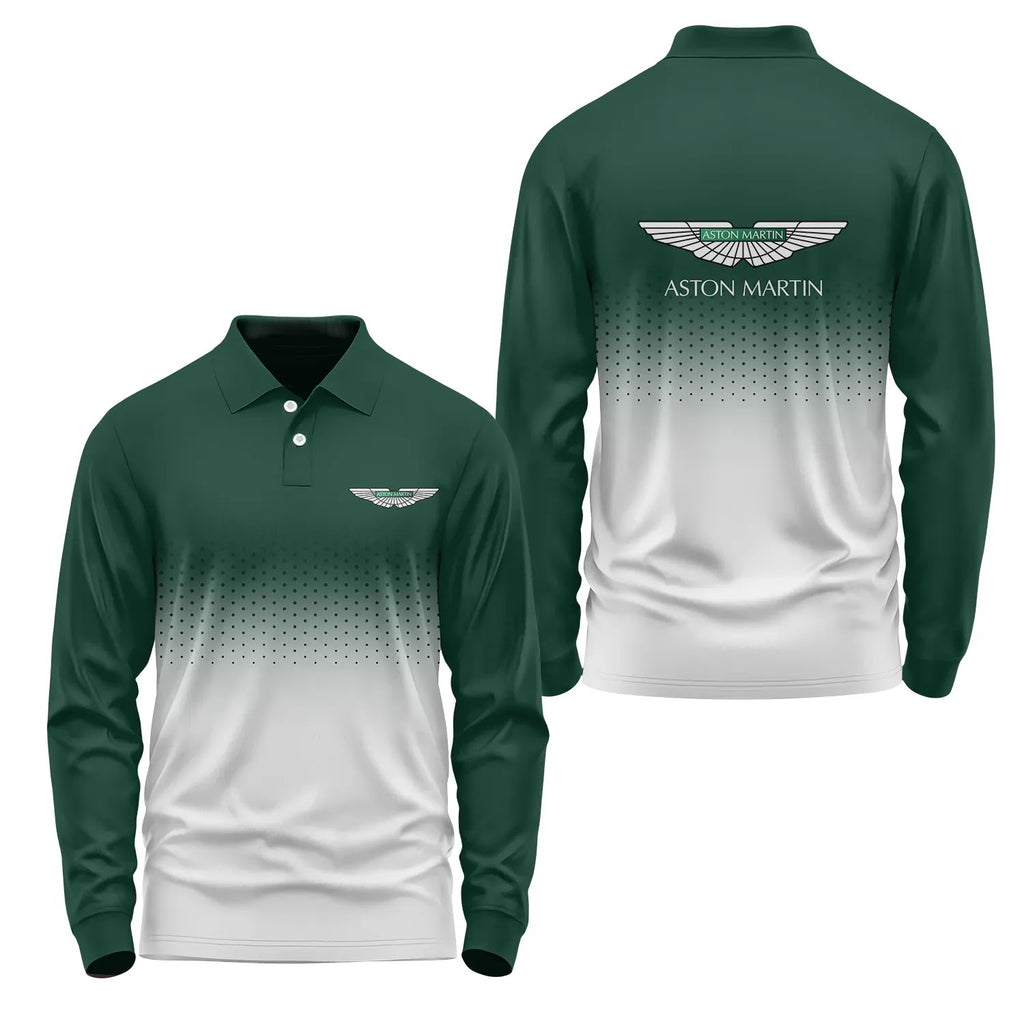 Aston Martin Long Sleeve Polo SC094