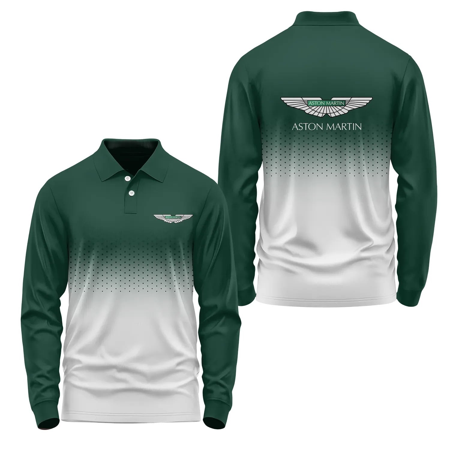 Aston Martin Long Sleeve Polo SC094
