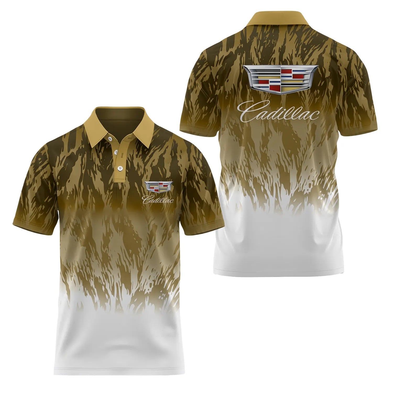 Cadillac Short Sleeve Polo SC069