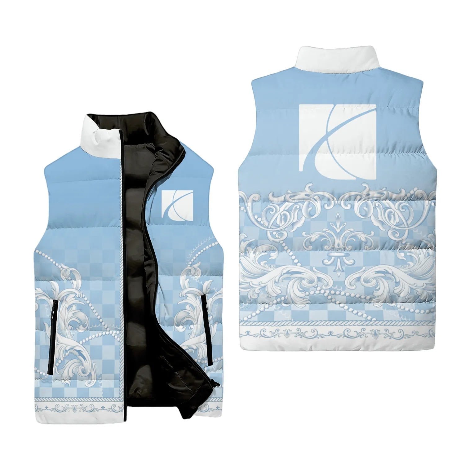 Saturn Sleeveless Puffer Jacket SHW025