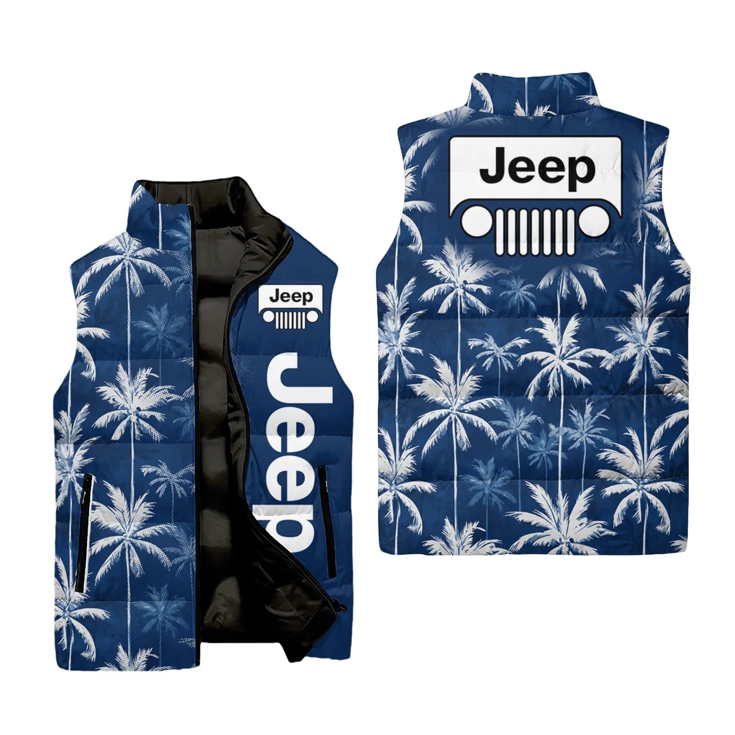 Jeep Sleeveless Puffer Jacket SHW032