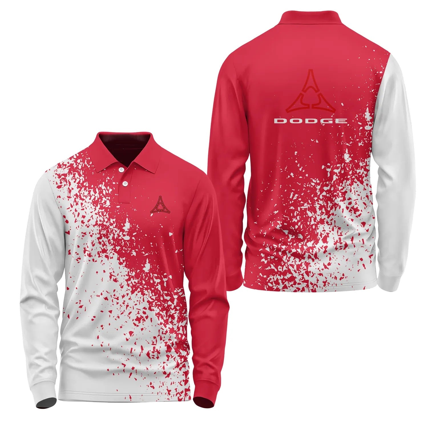 Dodge Long Sleeve Polo SC070