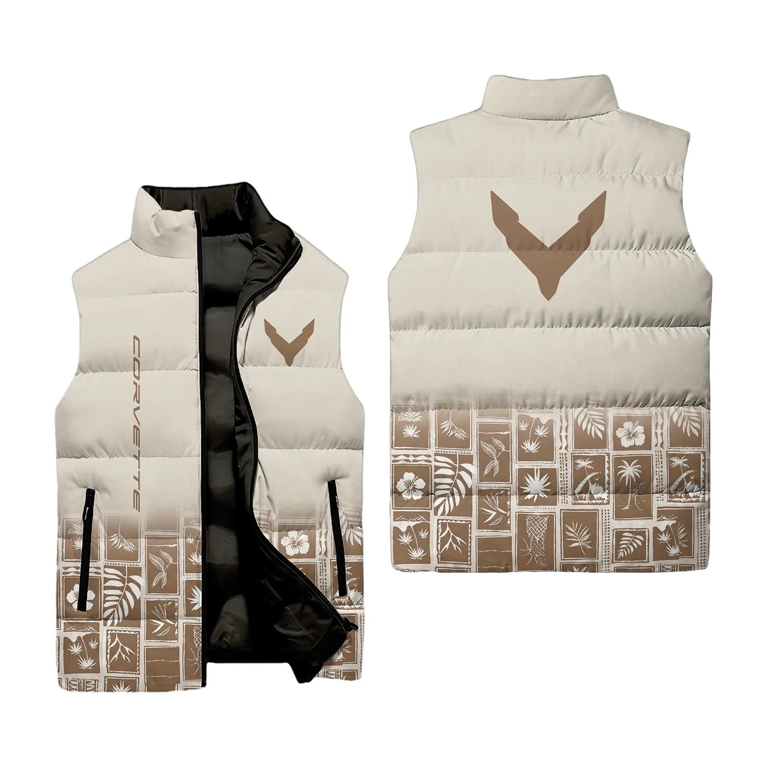 Corvette Sleeveless Puffer Jacket SHW067