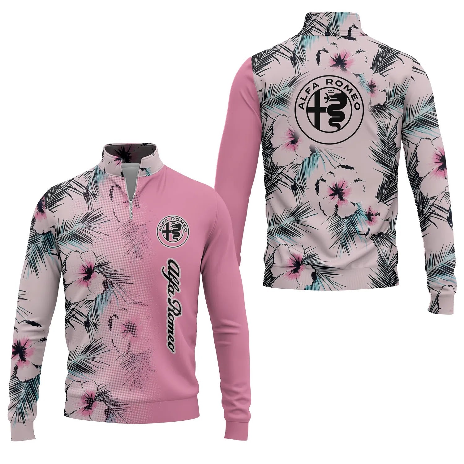 Alfa Romeo Quarter-zip Pullover SHW056