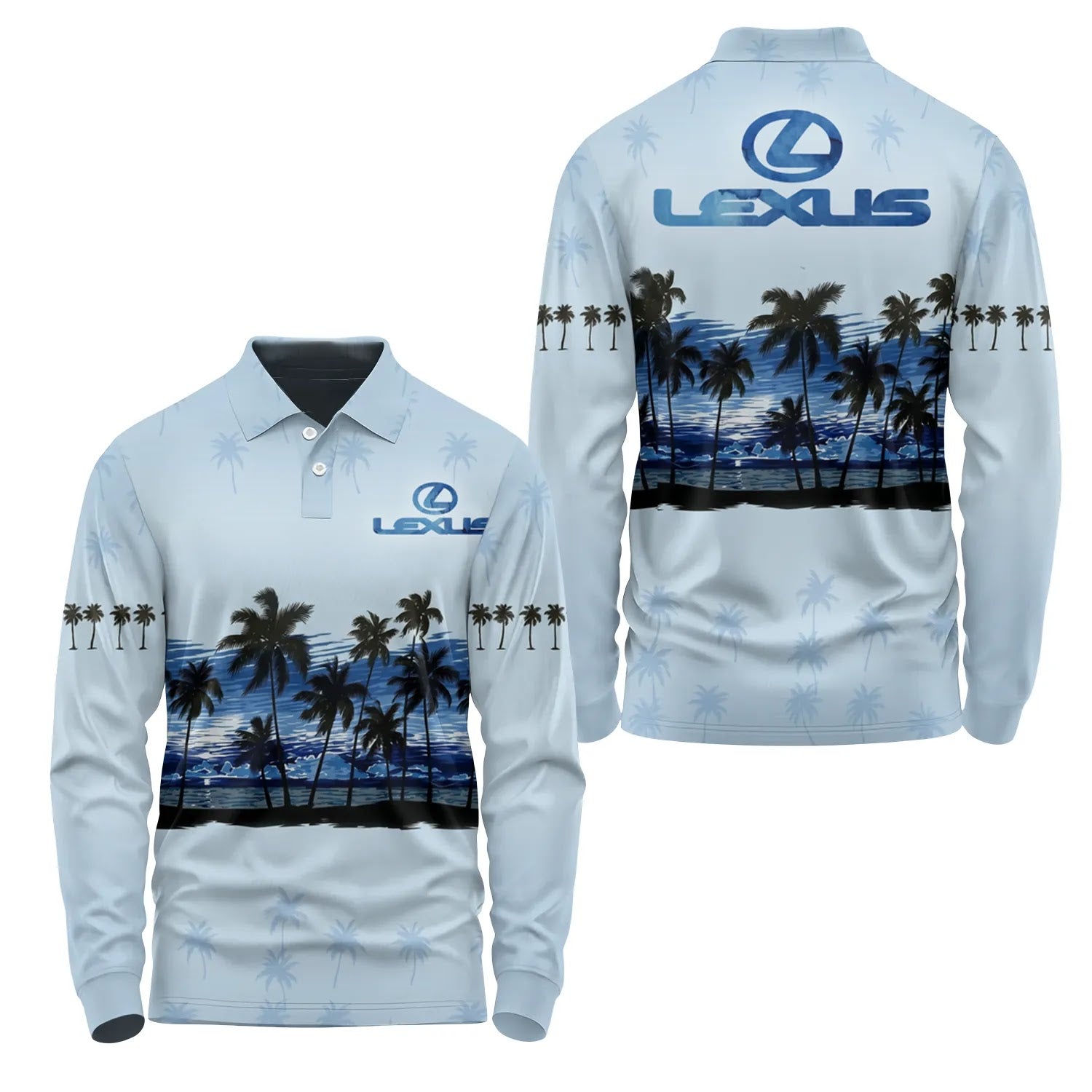 Lexus Long Sleeve Polo SHW016