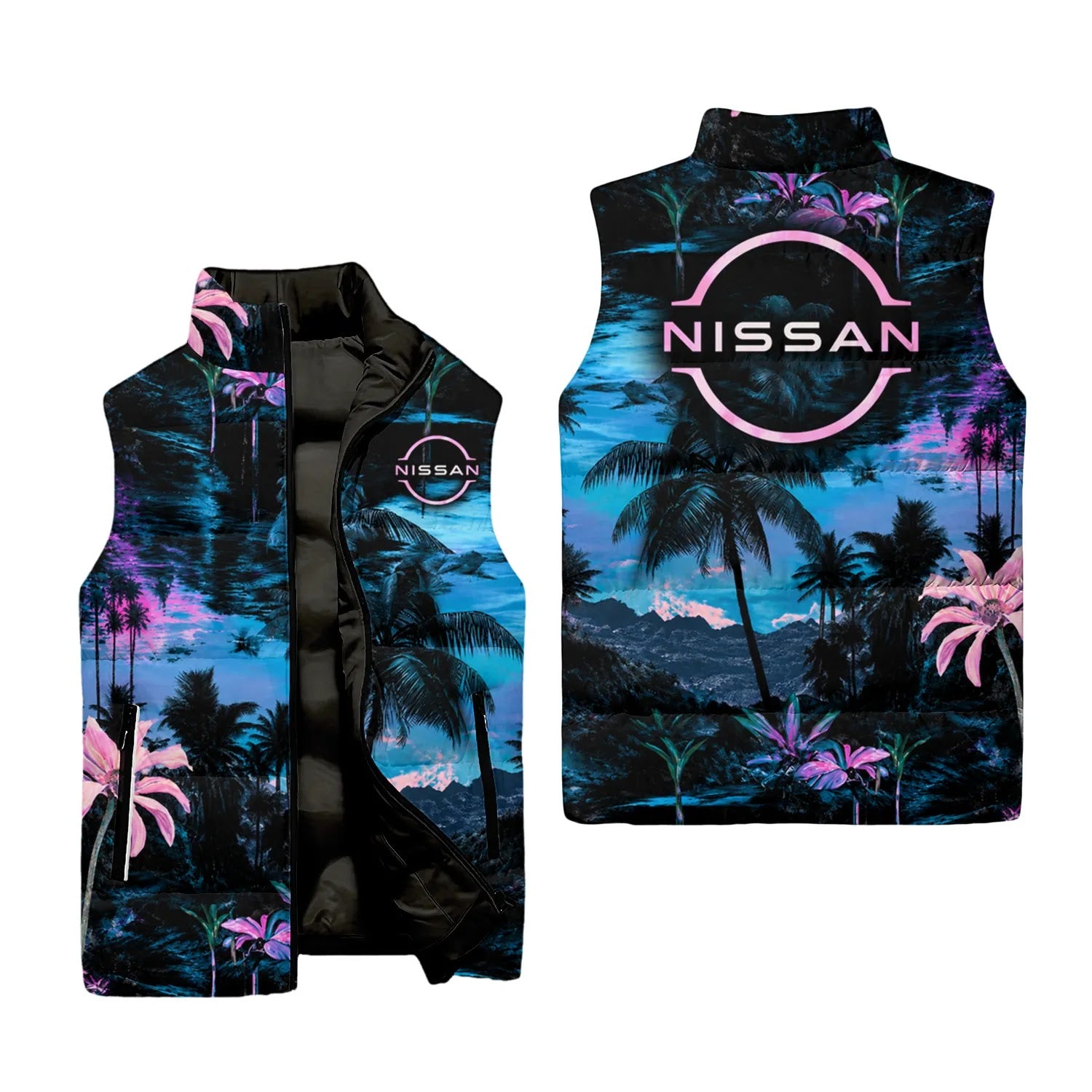 Nissan Sleeveless Puffer Jacket SHW002