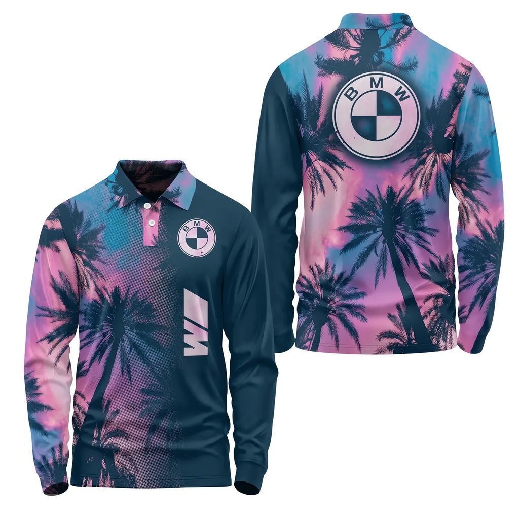 BMW Long Sleeve Polo SHW030
