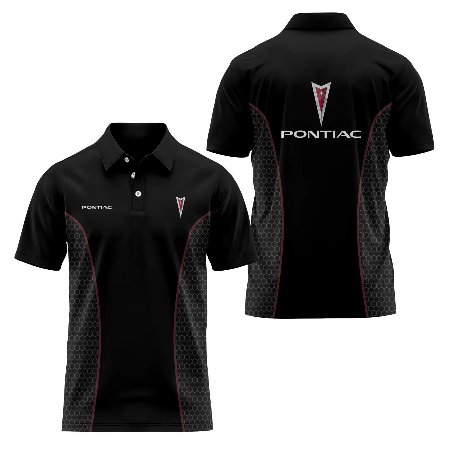 Pontiac Short Sleeve Polo SC072
