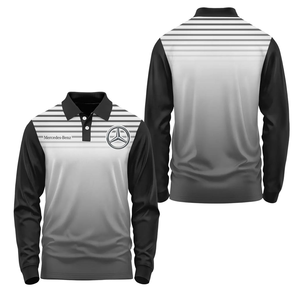 Mercedes-Benz Long Sleeve Polo SC107