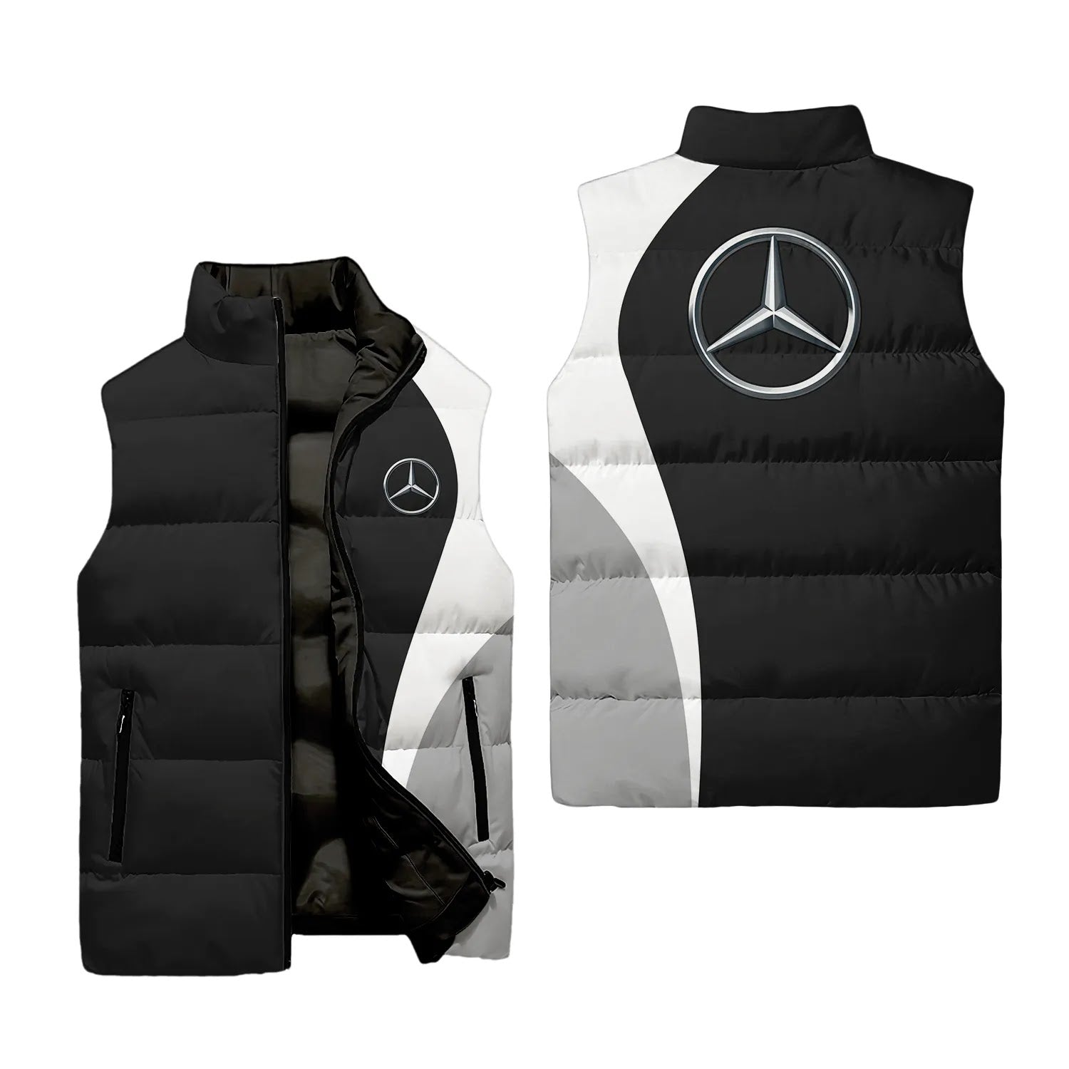 Mercedes-Benz Sleeveless Puffer Jacket SC073