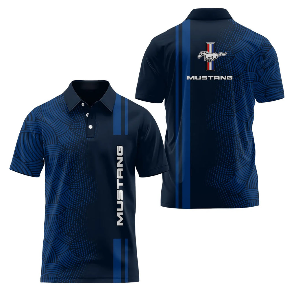 Ford Mustang Short Sleeve Polo SC084