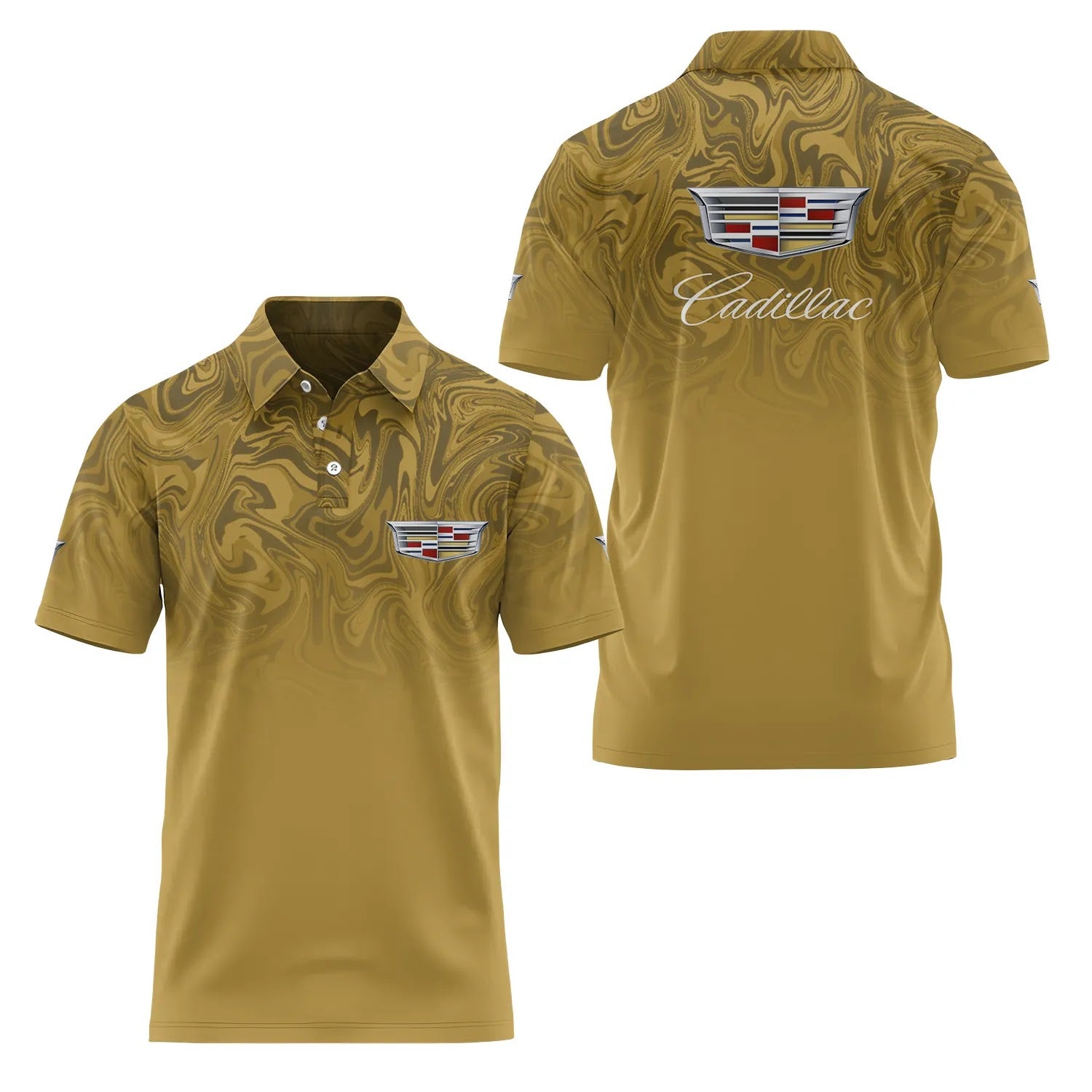 Cadillac Short Sleeve Polo SC091