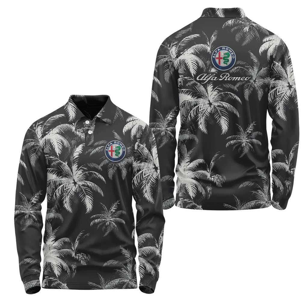 Alfa Romeo Long Sleeve Polo SC112