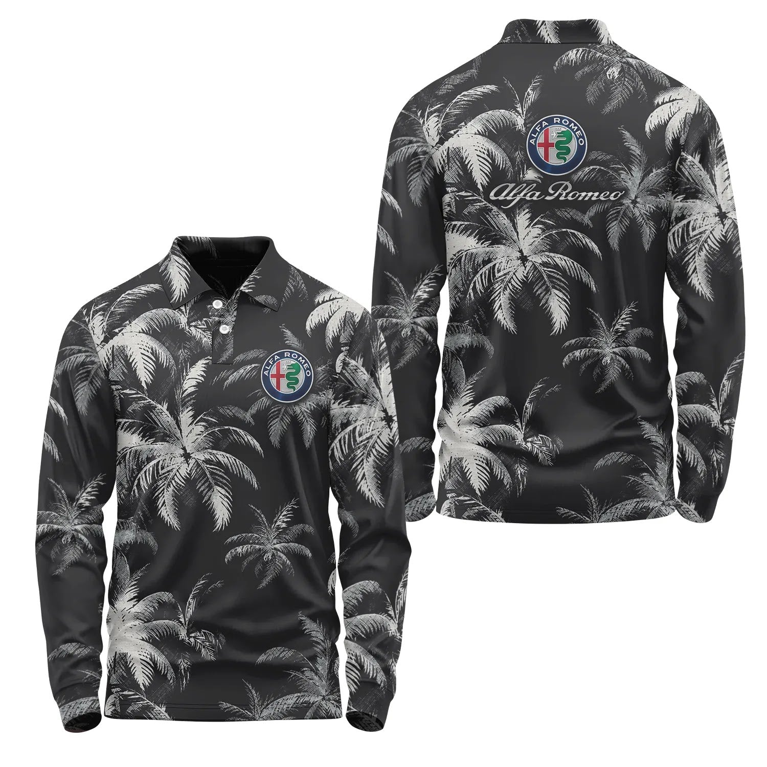 Alfa Romeo Long Sleeve Polo SC112