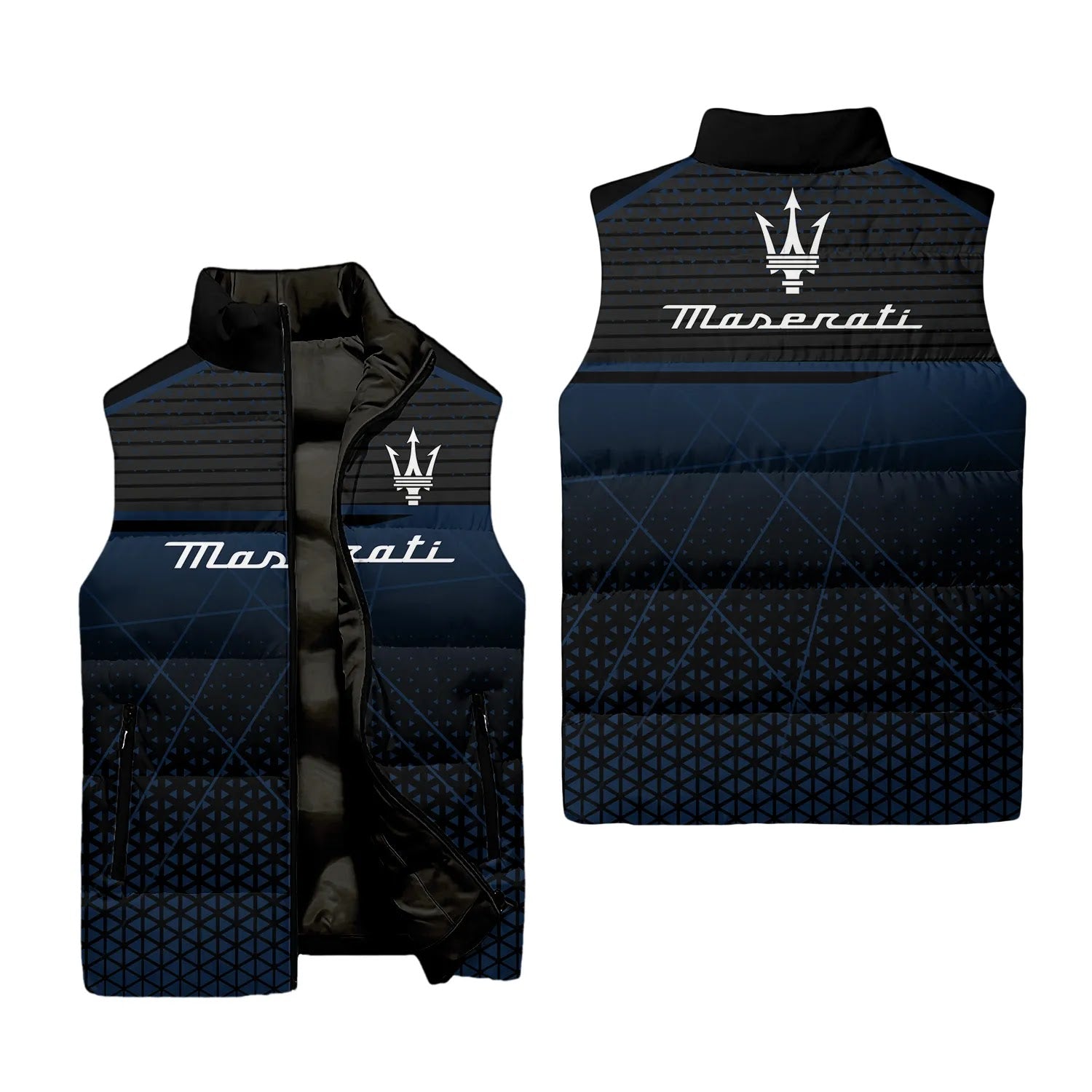 Maserati Sleeveless Puffer Jacket SC047
