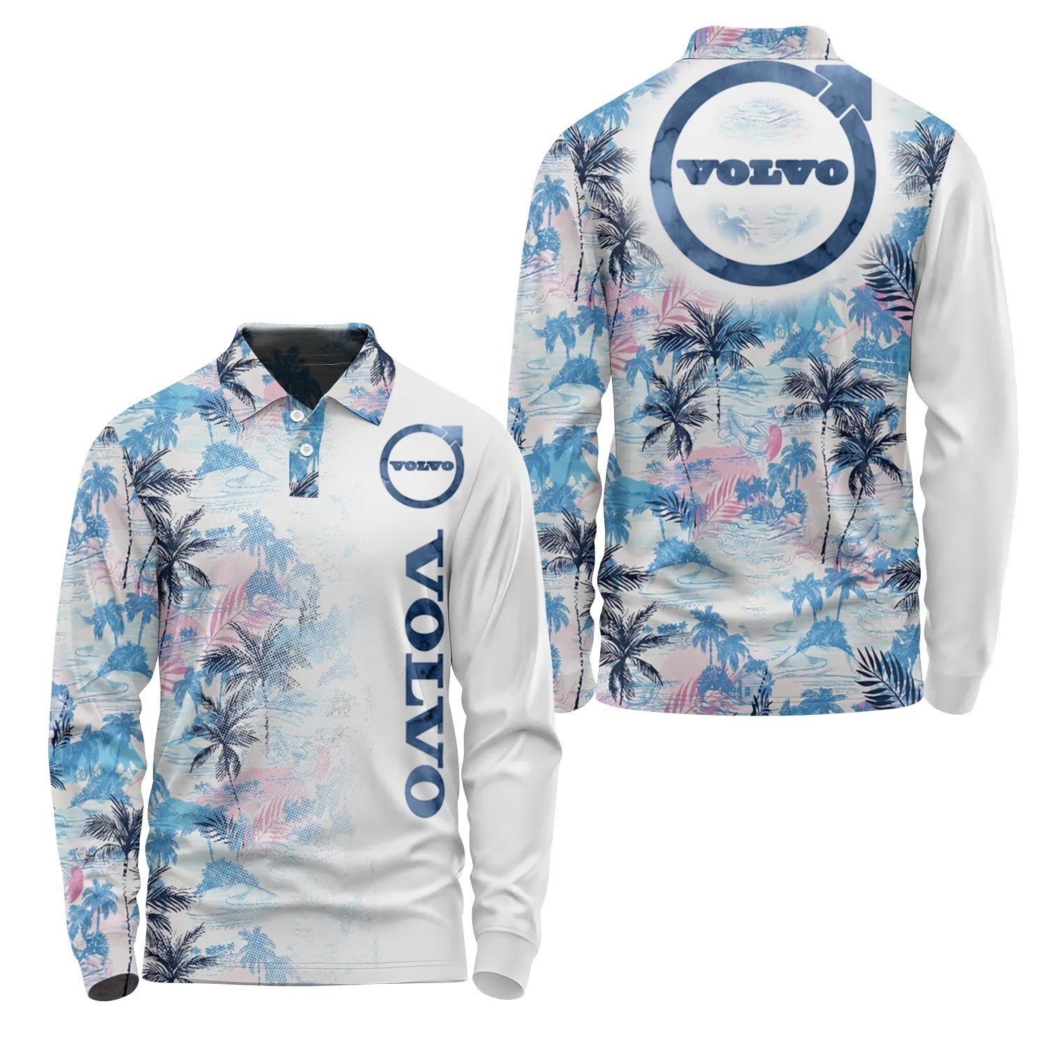 Volvo Long Sleeve Polo SHW029
