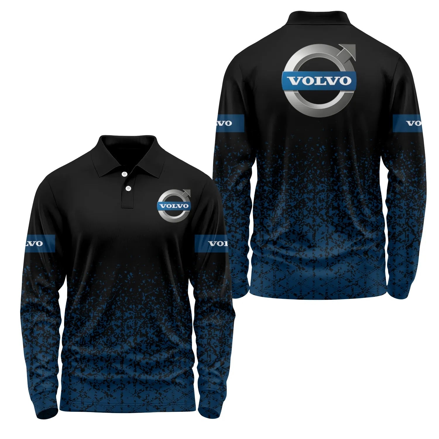 Volvo Long Sleeve Polo SC096