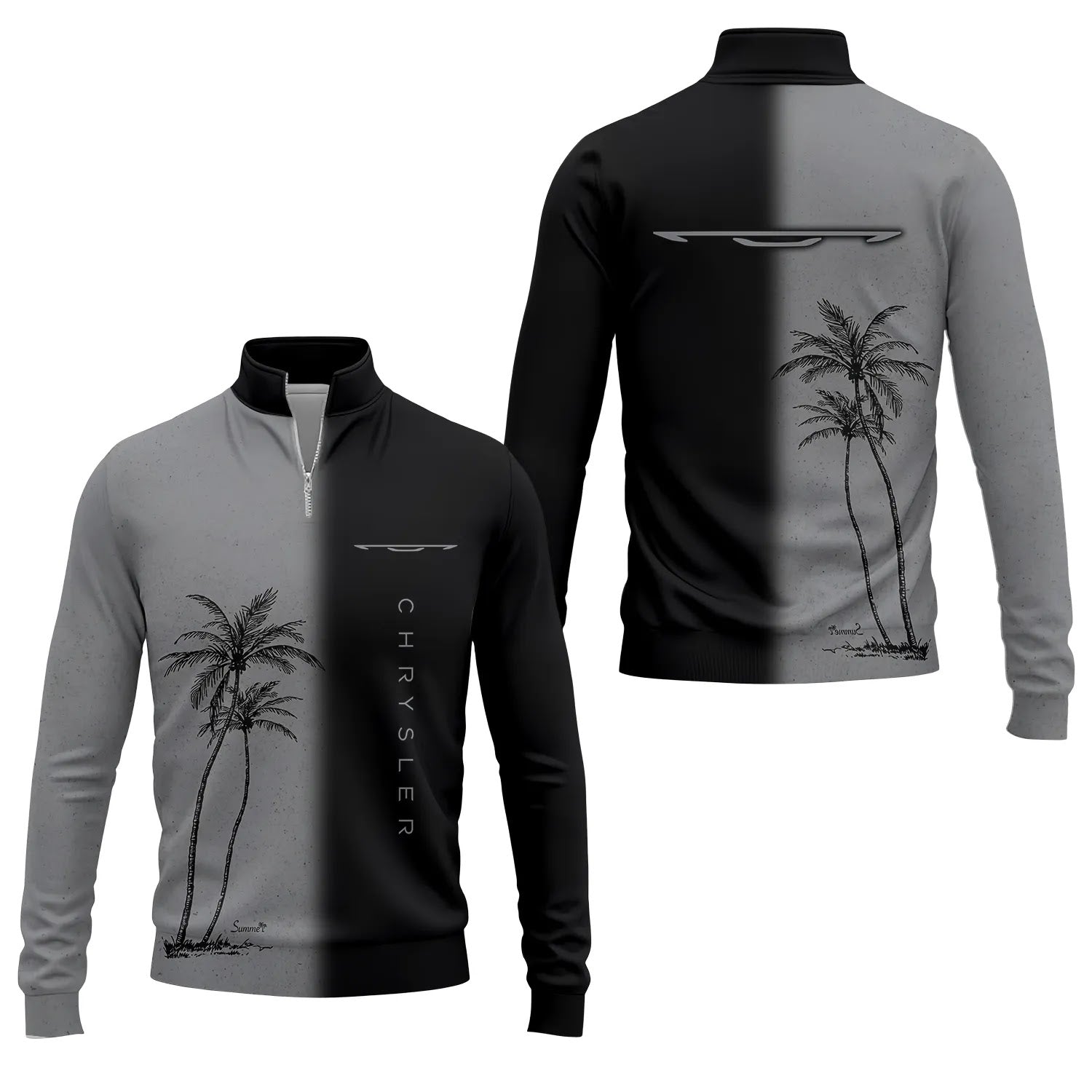 Chrysler Quarter-zip Pullover SHW037