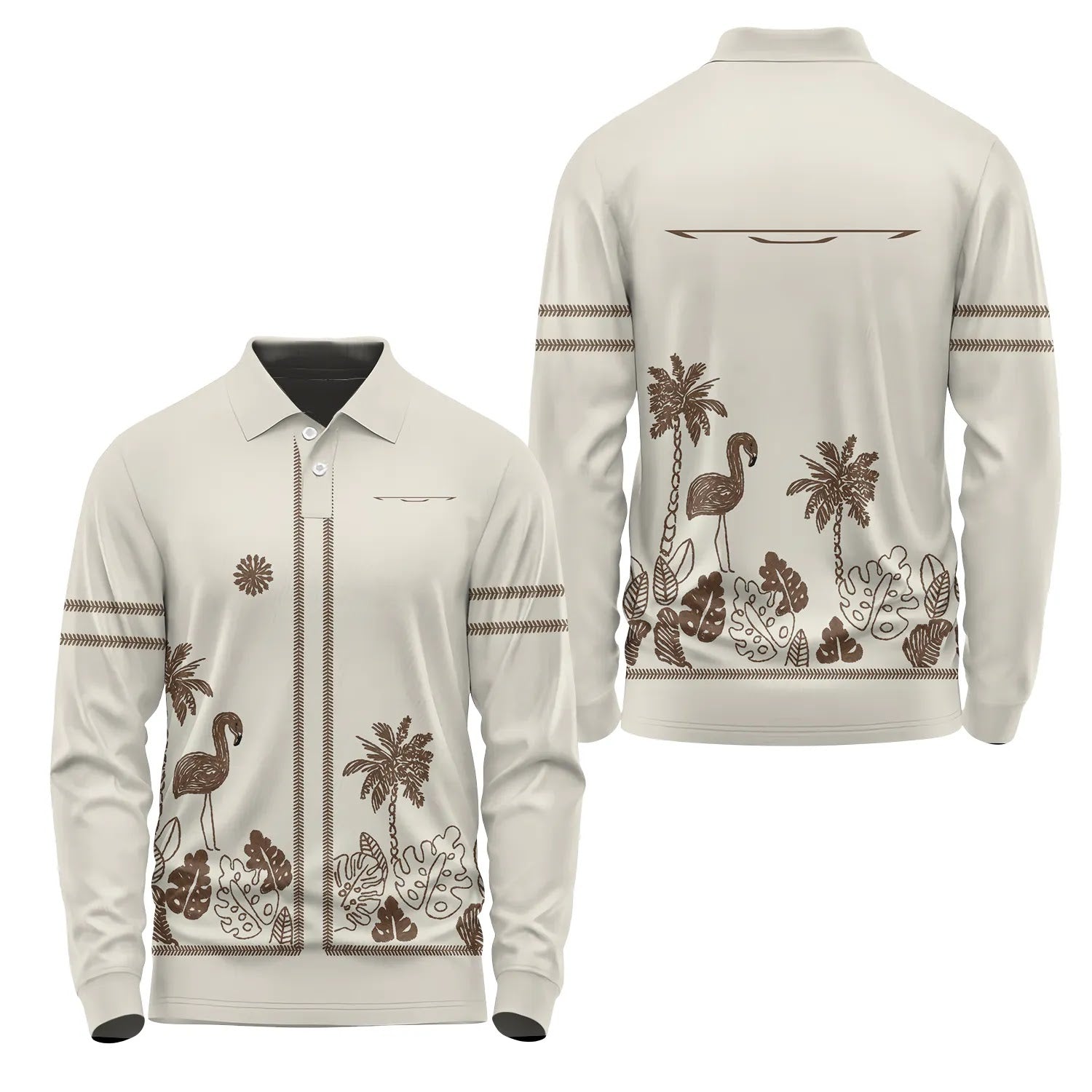 Chrysler Long Sleeve Polo SHW044