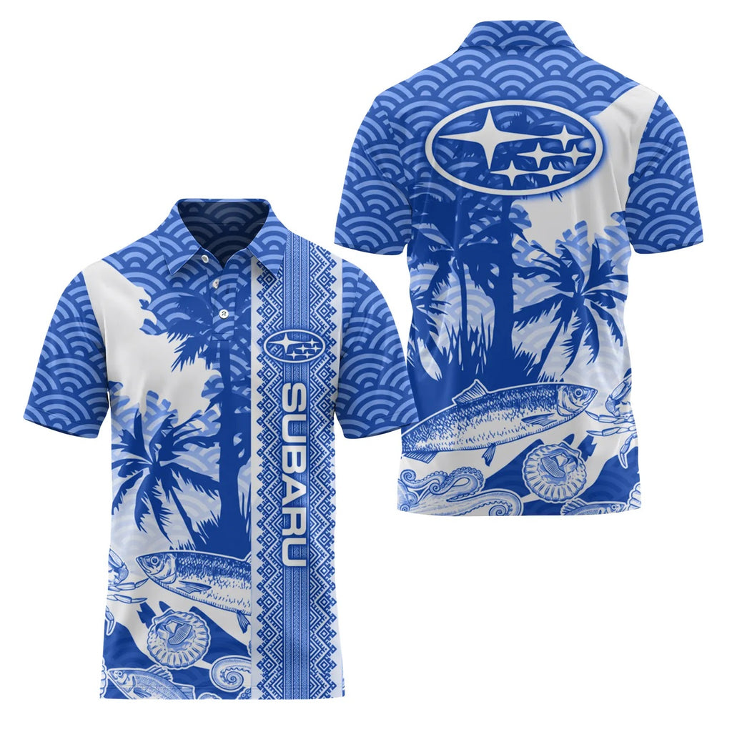 Subaru Short Sleeve Polo SHW038