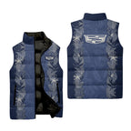 Cadillac Sleeveless Puffer Jacket SHW045