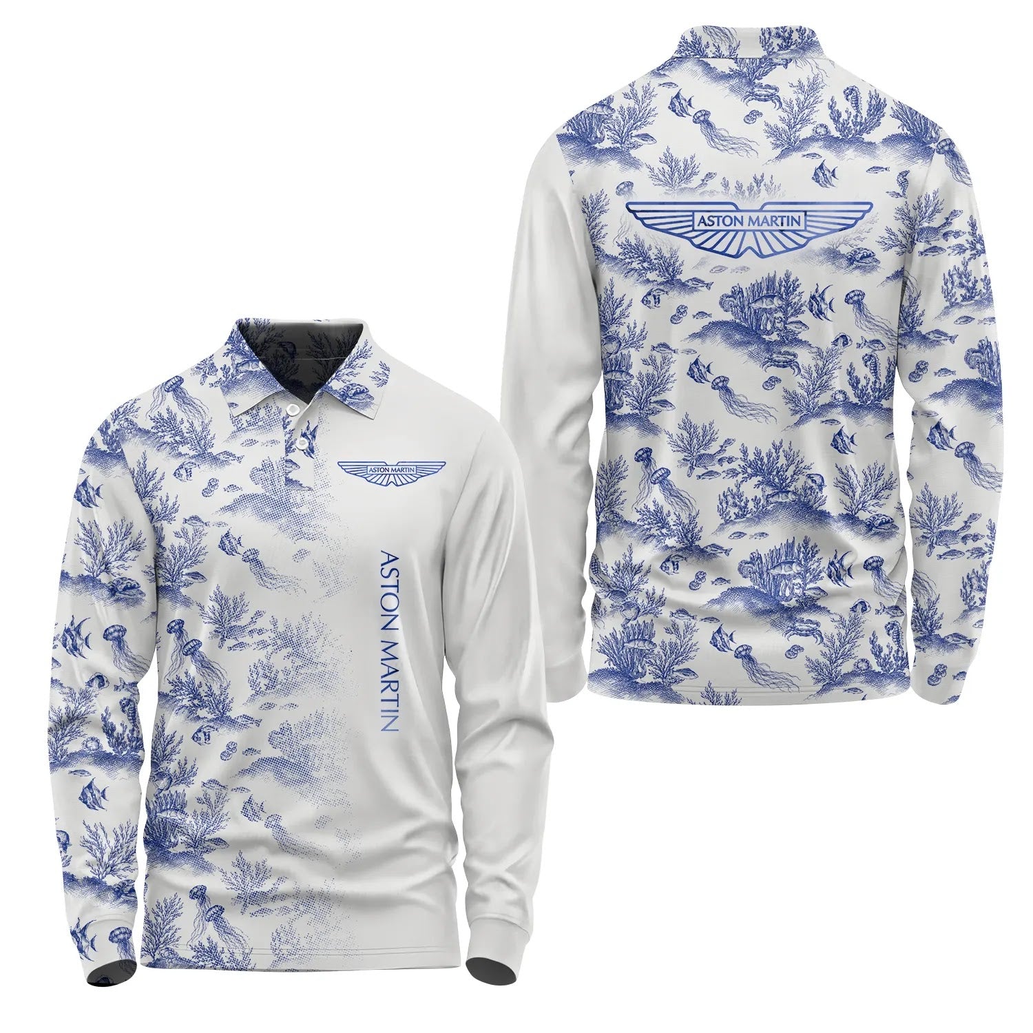 Aston Martin Long Sleeve Polo SHW009
