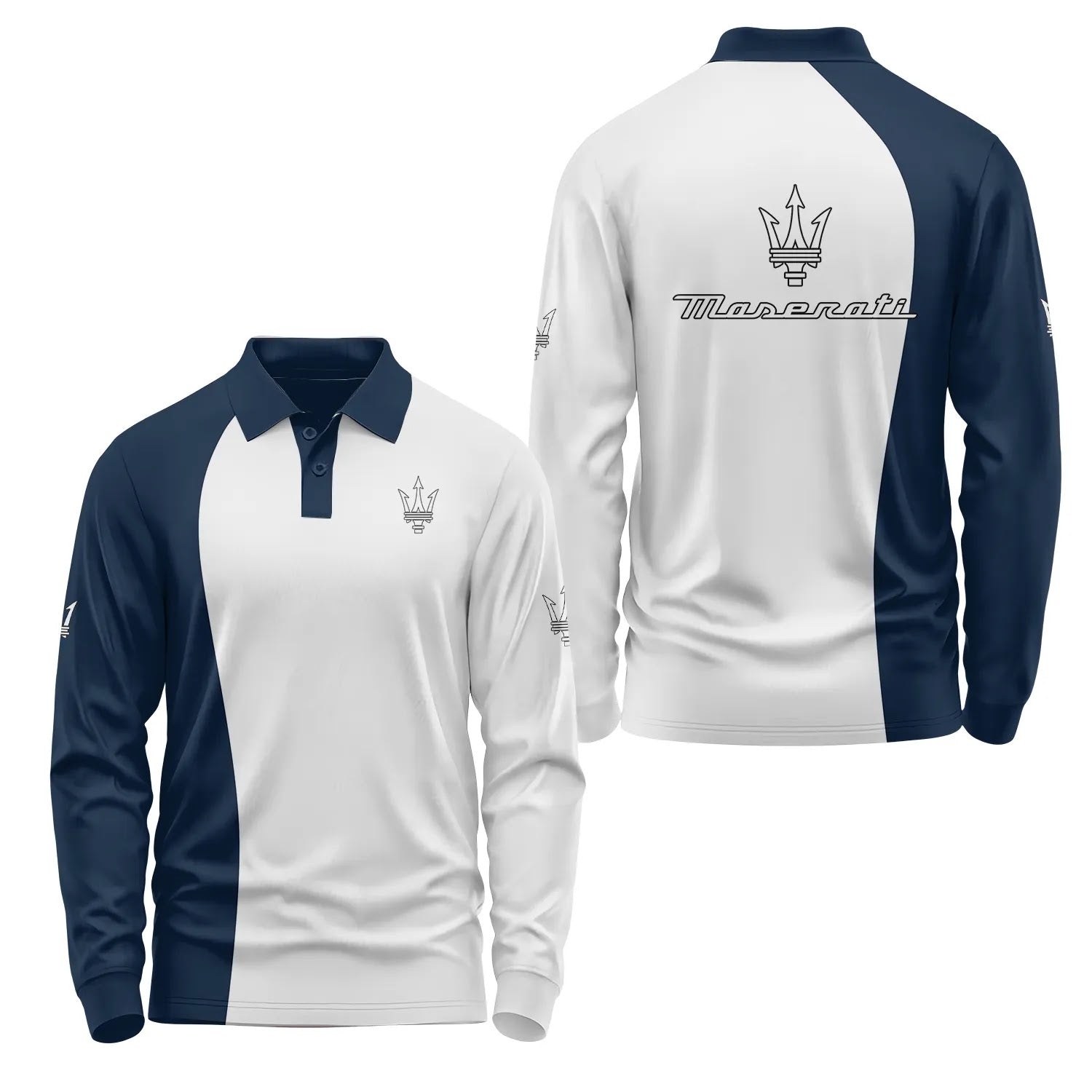 Maserati Long Sleeve Polo SC055