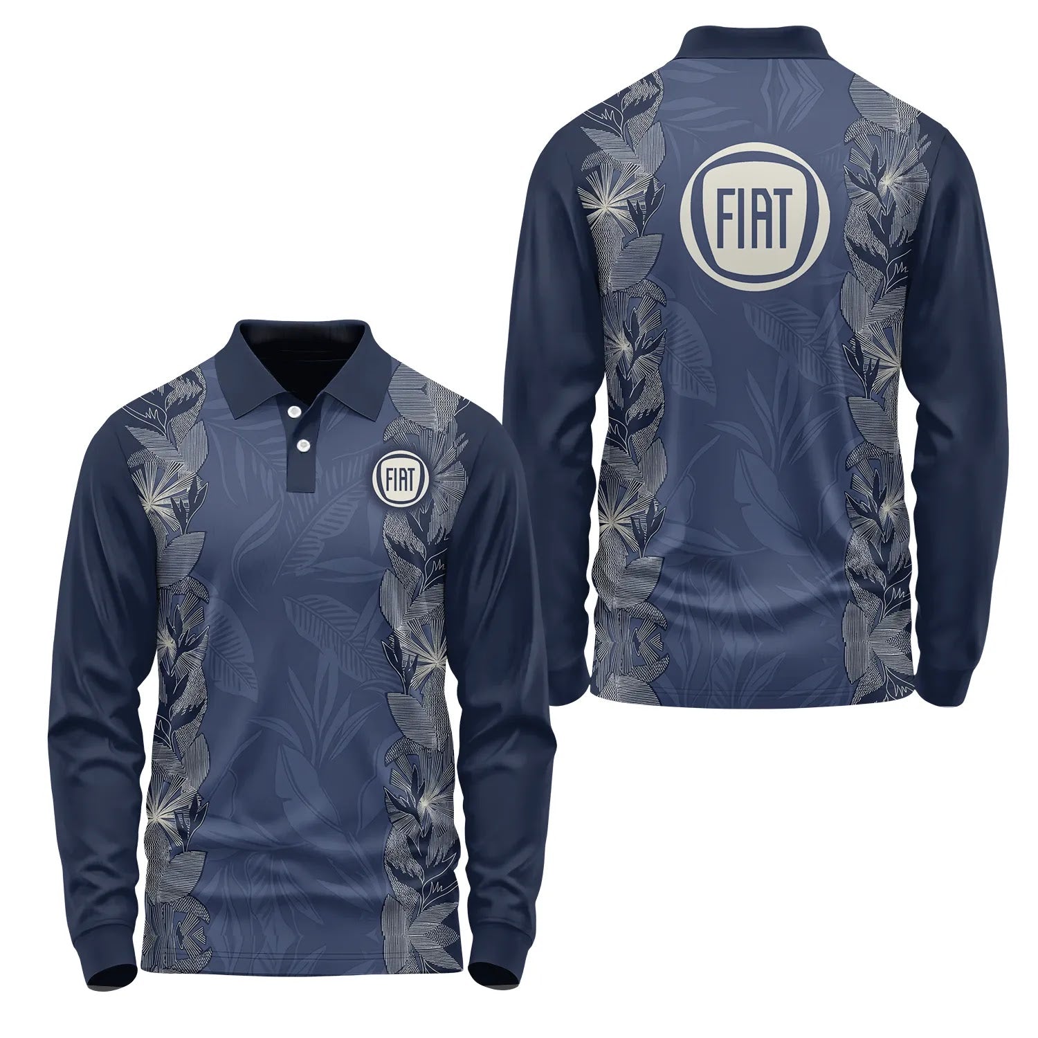 Fiat Long Sleeve Polo SHW045