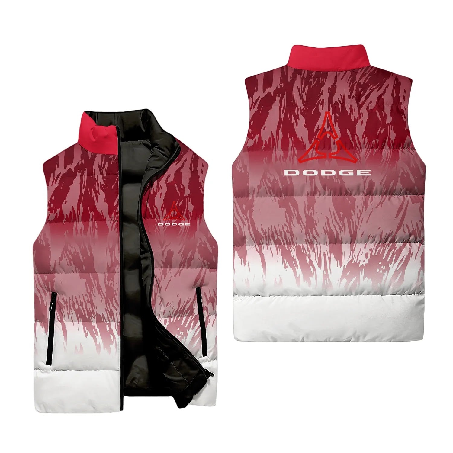 Dodge Sleeveless Puffer Jacket SC069