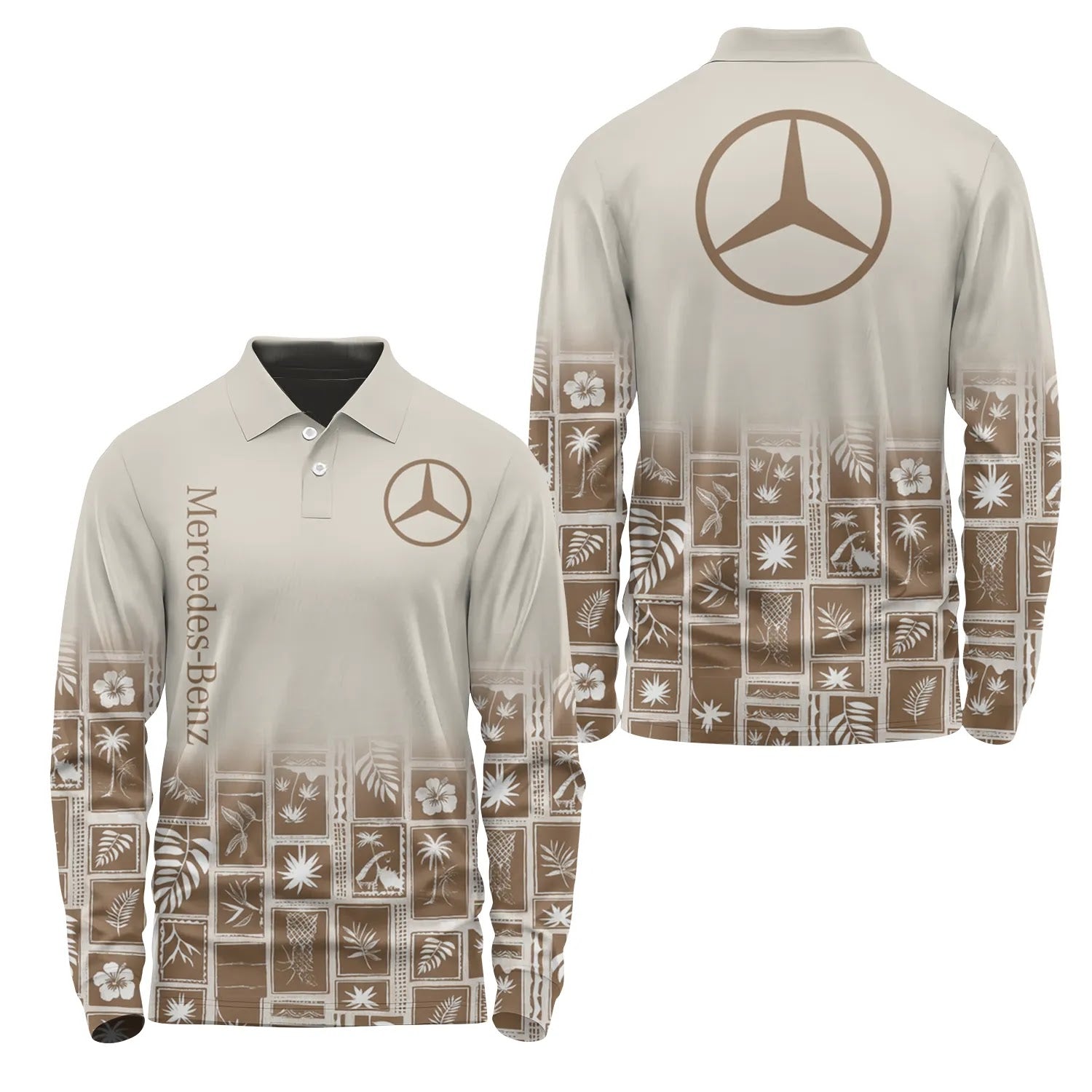Mercedes-Benz Long Sleeve Polo SHW067
