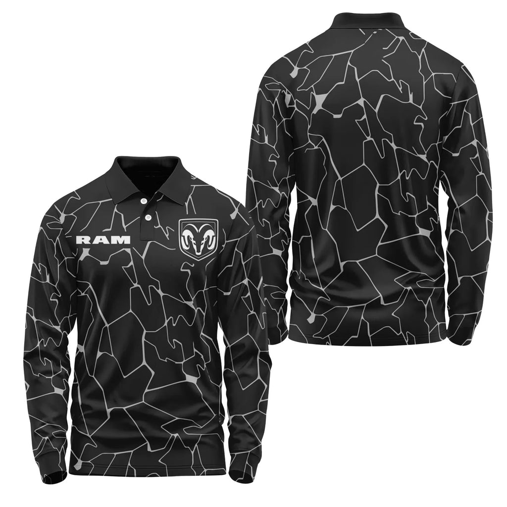 Ram Long Sleeve Polo SC103