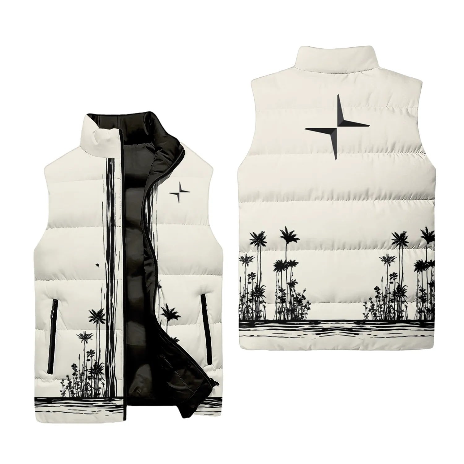 Polestar Sleeveless Puffer Jacket SHW043
