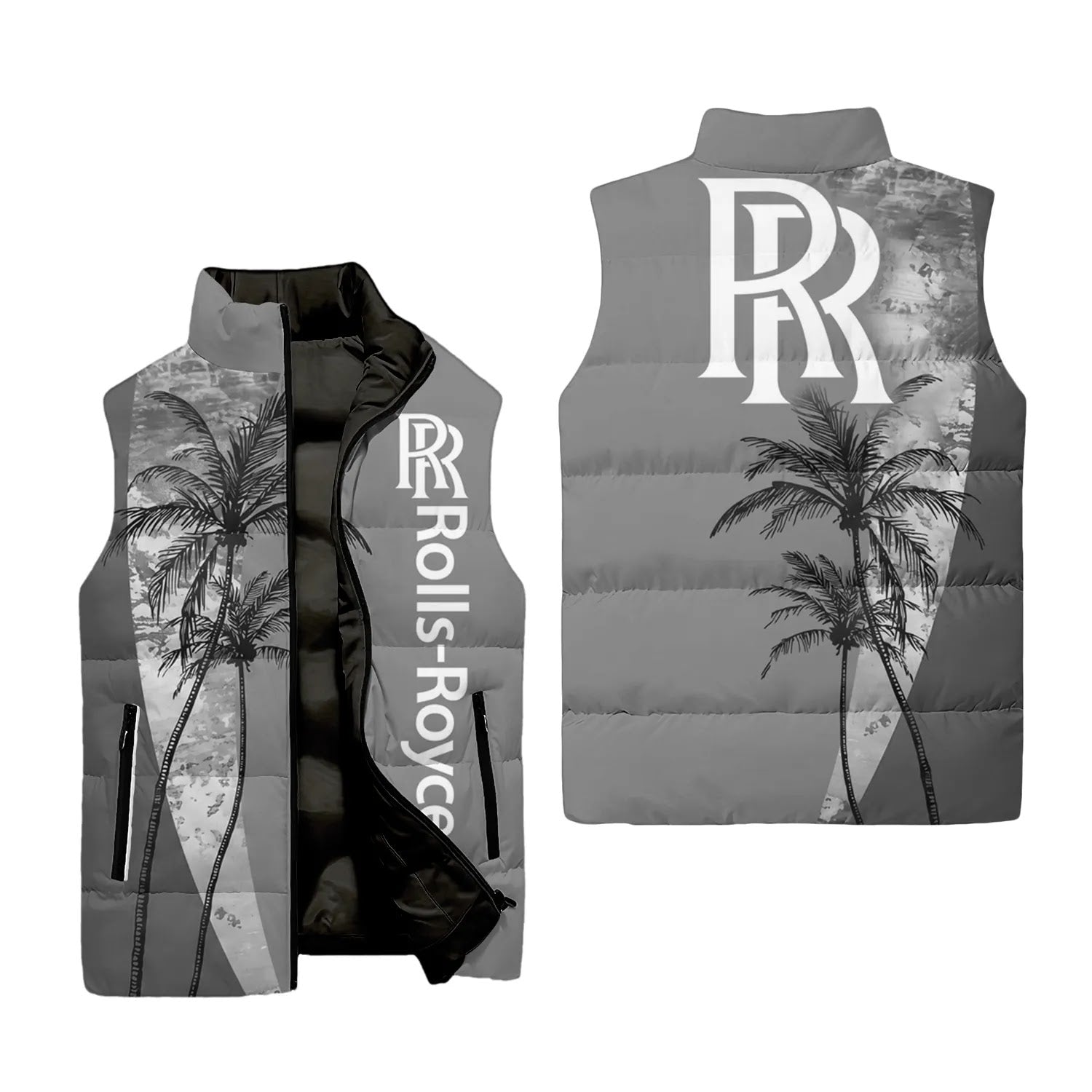 Rolls-Royce Sleeveless Puffer Jacket SHW071