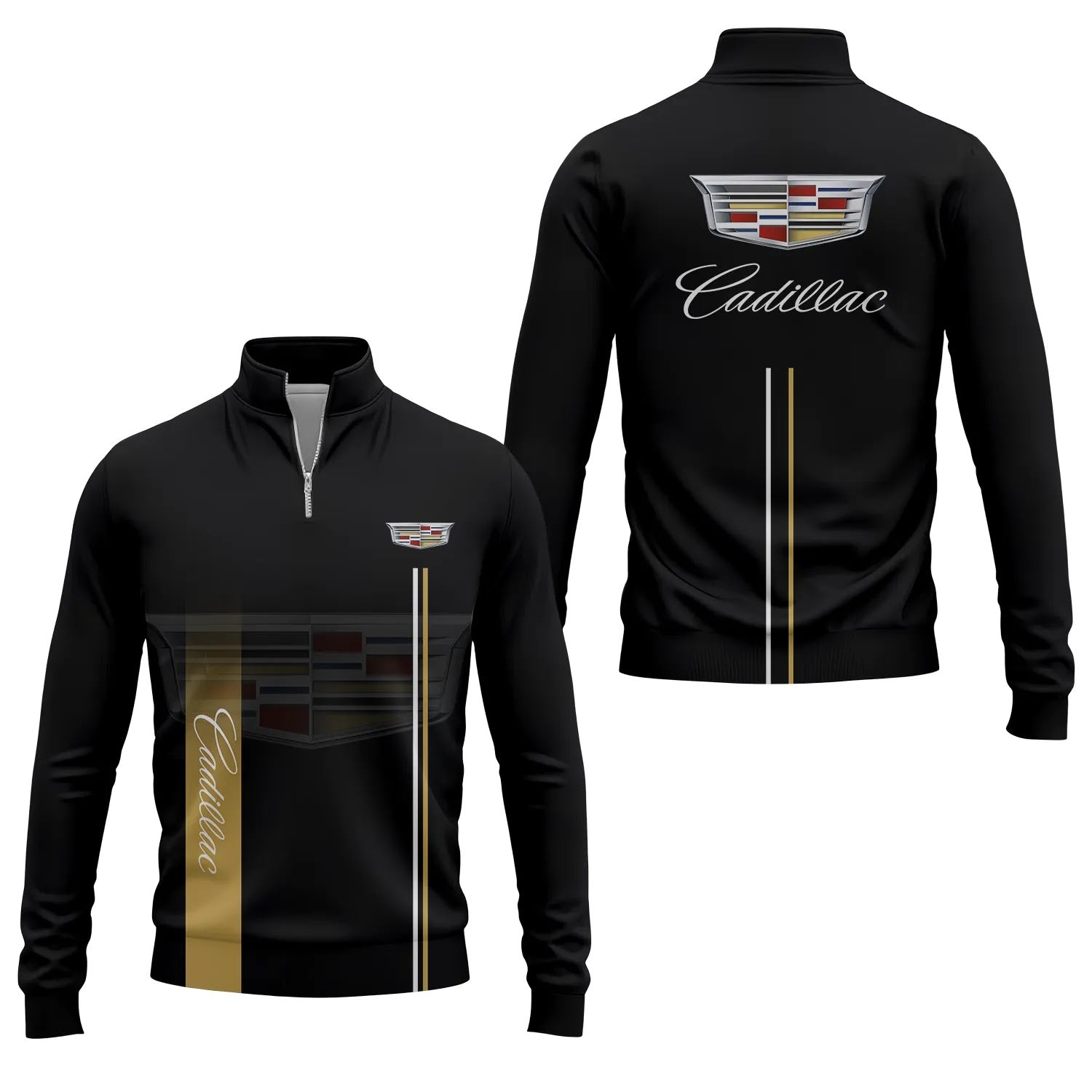 Cadillac Quarter-zip Pullover SC077