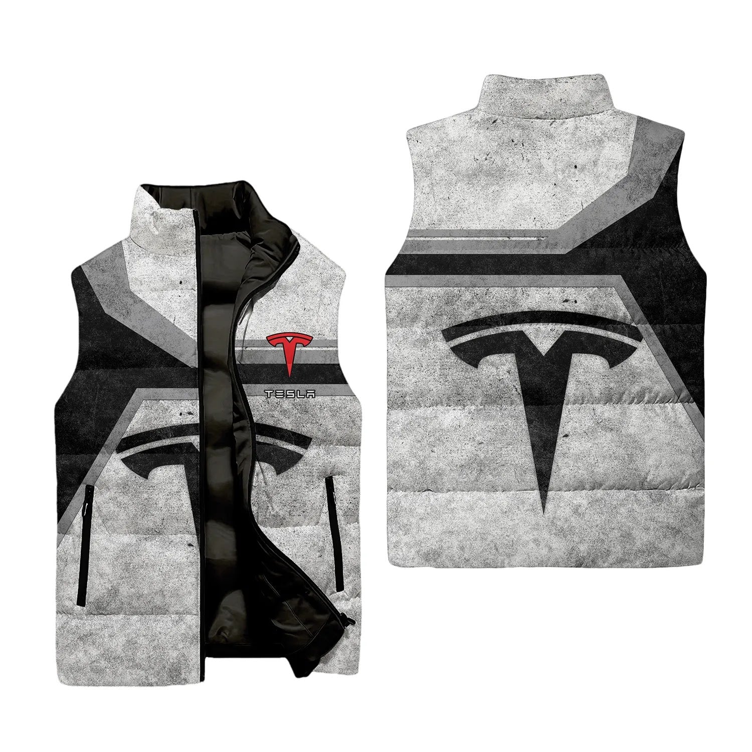 Tesla Sleeveless Puffer Jacket SC086