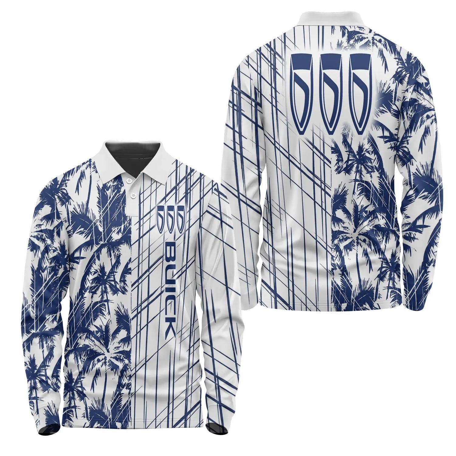 Buick Long Sleeve Polo SHW041